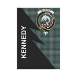 Scotstee Shop Kennedy Tartan Garden Flag - Flash Style