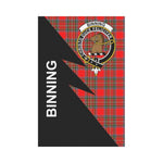 Scotstee Shop Binning of Wallifoord Tartan Garden Flag - Flash Style