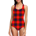 Scotstee Shop Women Swimsuite Clan Abernethy Tartan Plaid Sexy One Piece Swimsuit