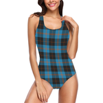 Scotstee Shop Women Swimsuite Clan Angus Ancient Tartan Plaid Sexy One Piece Swimsuit