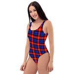 Scotstee Shop Women Swimsuite Clan Anstruther Tartan Plaid Sexy One Piece Swimsuit