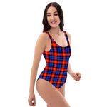 Scotstee Shop Women Swimsuite Clan Anstruther Tartan Plaid Sexy One Piece Swimsuit