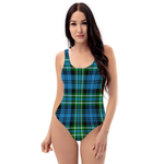 Scotstee Shop Women Swimsuite Clan Arbuthnott Hunting Tartan Plaid Sexy One Piece Swimsuit