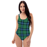 Scotstee Shop Women Swimsuite Clan Armstrong Ancient Tartan Plaid Sexy One Piece Swimsuit