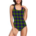 Scotstee Shop Women Swimsuite Clan Arnott Tartan Plaid Sexy One Piece Swimsuit