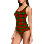 Scotstee Shop Women Swimsuite Clan Auchinleck Tartan Plaid Sexy One Piece Swimsuit