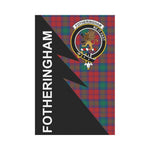 Scotstee Shop Fotheringham Tartan Garden Flag - Flash Style