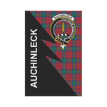 Scotstee Shop Auchinleck Tartan Garden Flag - Flash Style