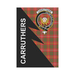 Scotstee Shop Carruthers Modern  Tartan Garden Flag - Flash Style