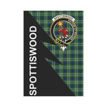 Scotstee Shop Spottiswood Tartan Garden Flag - Flash Style