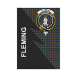 Scotstee Shop Fleming Tartan Garden Flag - Flash Style