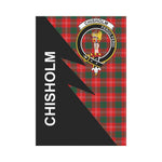 Scotstee Shop Chisholm Tartan Garden Flag - Flash Style