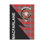 Scotstee Shop MacFarlane Tartan Garden Flag - Flash Style