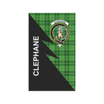 Scotstee Shop Clephane (or Clephan) Tartan Garden Flag - Flash Style