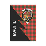 Scotstee Shop MacFie (of Dreghorn Tartan Garden Flag - Flash Style