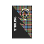 Scotstee Shop Stirling (of Keir) Tartan Garden Flag - Flash Style