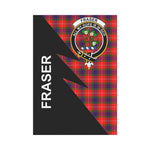 Scotstee Shop Fraser Tartan Garden Flag - Flash Style