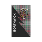 Scotstee Shop Borthwick Tartan Garden Flag - Flash Style