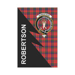 Scotstee Shop Robertson Tartan Garden Flag - Flash Style