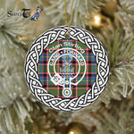 Scotstee Shop - Stirling Clan Tartan Crest Badge Plaid Ornament Gift. Christmas Tree Ornament Tartan Ornament Great Christmas Ornaments Gift