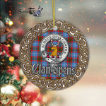 Scotstee Shop - Spens Celtic Ring Plaid Ornament Gift. Christmas Tree Ornament Tartan Ornament Great Christmas Ornaments Gift