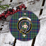 Scotstee Shop - Wood Scottish Clan Plaid Ornament Gift. Christmas Tree Ornament Wood Clan Tartan Ornament Great Christmas Ornaments Gift