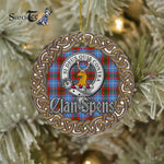 Scotstee Shop - Spens Celtic Ring Plaid Ornament Gift. Christmas Tree Ornament Tartan Ornament Great Christmas Ornaments Gift