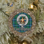 Scotstee Shop - Urquhart Celtic Circle Plaid Ornament Gift. Christmas Tree Ornament Tartan Ornament Great Christmas Ornaments Gift