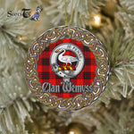 Scotstee Shop - Wemyss Celtic Ring Plaid Ornament Gift. Christmas Tree Ornament Tartan Ornament Great Christmas Ornaments Gift