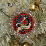 Scotstee Shop - Wallace Celtic Ring Plaid Ornament Gift. Christmas Tree Ornament Tartan Ornament Great Christmas Ornaments Gift