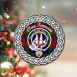 Scotstee Shop - Tennant Clan Tartan Crest Badge Plaid Ornament Gift. Christmas Tree Ornament Tartan Ornament Great Christmas Ornaments Gift
