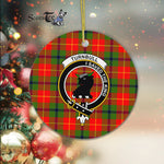 Scotstee Shop - Turnbull Scottish Clan Plaid Ornament Gift. Christmas Tree Ornament Turnbull Clan Tartan Ornament Great Christmas Ornaments Gift