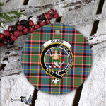 Scotstee Shop - Glass Scottish Clan Plaid Ornament Gift. Christmas Tree Ornament Glass Clan Tartan Ornament Great Christmas Ornaments Gift