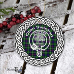Scotstee Shop - Swinton Celtic Ring Plaid Ornament Gift. Christmas Tree Ornament Tartan Ornament Great Christmas Ornaments Gift