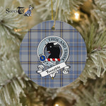 Scotstee Shop - Tweedie Scottish Clan Badge Plaid Ornament Gift. Christmas Tree Ornament Tweedie Clan Tartan Ornament Great Christmas Ornaments Gift