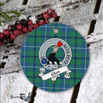 Scotstee Shop - Glen Scottish Clan Badge Plaid Ornament Gift. Christmas Tree Ornament Glen Clan Tartan Ornament Great Christmas Ornaments Gift