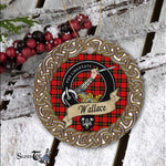 Scotstee Shop - Wallace Celtic Ring Plaid Ornament Gift. Christmas Tree Ornament Tartan Ornament Great Christmas Ornaments Gift
