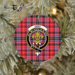 Scotstee Shop - Udny Scottish Clan Plaid Ornament Gift. Christmas Tree Ornament Udny Clan Tartan Ornament Great Christmas Ornaments Gift