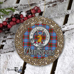 Scotstee Shop - Spens Celtic Ring Plaid Ornament Gift. Christmas Tree Ornament Tartan Ornament Great Christmas Ornaments Gift
