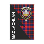 Scotstee Shop MacLachlan  Tartan Garden Flag - Flash Style