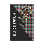 Scotstee Shop Borthwick Tartan Garden Flag - Flash Style