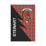 Scotstee Shop - Scotstee Shop Tartan Garden Flag Stewart (Stuart) of Bute Tartan House Flag Plaid Christmas Tartan Flag