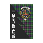 Scotstee Shop Sutherland II Tartan Garden Flag - Flash Style