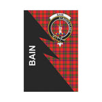 Scotstee Shop Bain Tartan Garden Flag - Flash Style