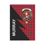 Scotstee Shop Murray (of Dysart) Tartan Garden Flag - Flash Style