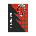 Scotstee Shop Darroch (Gourock) Tartan Garden Flag - Flash Style