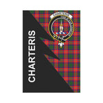 Scotstee Shop Charteris (Earl of Wemyss) Tartan Garden Flag - Flash Style