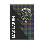Scotstee Shop MacLaren  Tartan Garden Flag - Flash Style