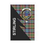 Scotstee Shop Stirling (of Cadder-Present Chief) Tartan Garden Flag - Flash Style