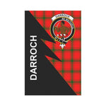 Scotstee Shop Darroch (Gourock) Tartan Garden Flag - Flash Style